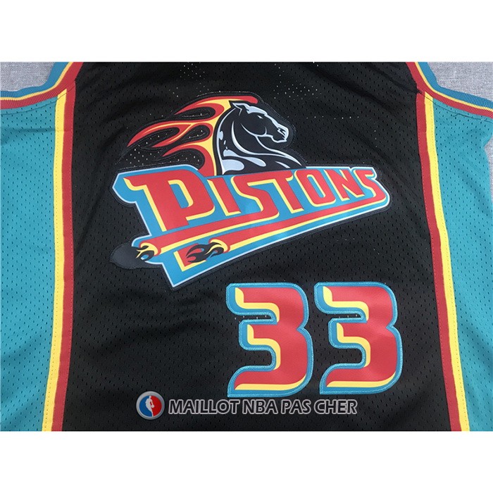 Maillot Detroit Pistons Grant Hill Mitchell & Ness 1998-99 Noir